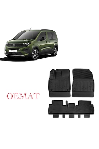 Peugeot Rifter Havuzlu Paspas 2025