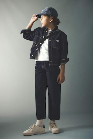 Defacto Erkek Çocuk Düğmeli Denim Ceket G4378a826spbe278 Mavi-be278