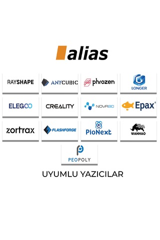 Alias Standart Model Reçinesi Ten 1000g