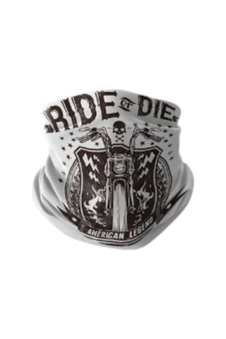 Yeles Chopper Ride Or Die Motorcu Buff Maske Boyunluk Unisex Bandana