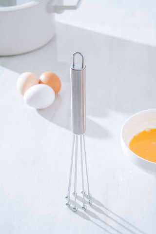 Evero Top Uçlu Çelik Çırpıcı - 25 Cm Inox