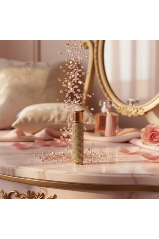 Swarovski Taşlı Çakmak Gold Gold