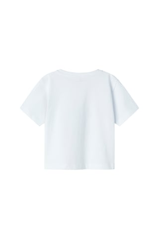 Name It Nmfjassa Ss Nreg Top Pb Beyaz Kız Çocuk Kısa Kol T-shirt 000000000102263520 Beyaz