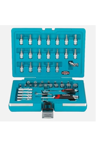 Evinizin Atölyesi Wspl 52 1/4 Lokma Anahtar Set 52 Parça