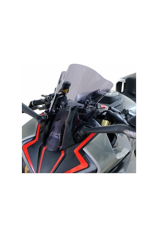 GP Kompozit CF Moto 450 SR 2023-2024 Uyumlu Ön Cam Siyah 39 cm