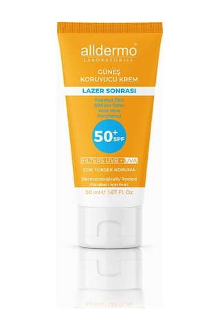 Alldermo Lazer Epilasyon Sonrası Cilt Kremi 50 ML