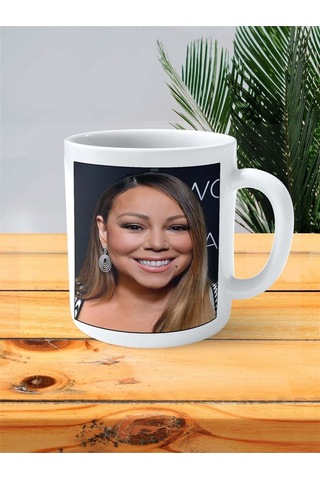 Mariah Carey Baskılı Kupa Bardak Kişiye Özel Desen 4 Çok Renkli