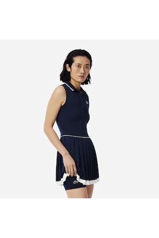 Lacoste Kadın Tenis Elbisesi Ef8582-hıd Lacivert