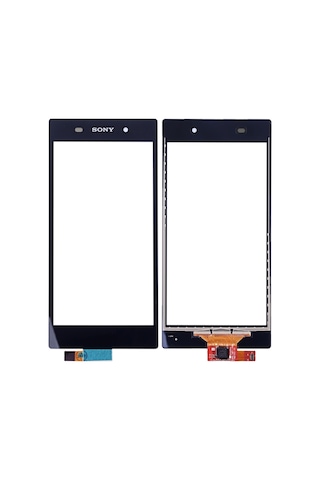 Sony Xperia Z1 L39 Dokunmatik Ön Cam + Tamir Seti-Siyah