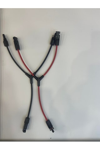 Sunpro MC4 Solar Konnektör 2 İn 1 Kablolu Paralelleme 2'Li