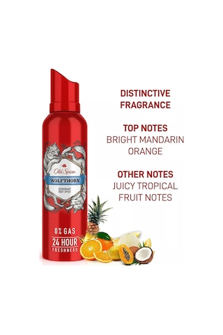 Old Spice Wolfthorn Erkek Deodorant Vücut Spreyi 140ml
