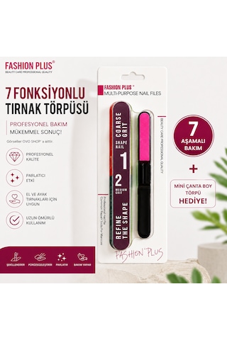 Çok Amaçlı Törpü 7in1 Cep Boy Törpü Hediyeli