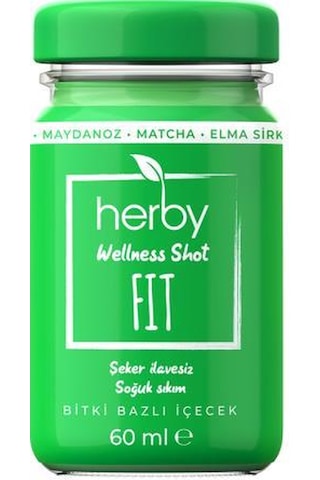 Herby Fit Matcha Shot 12'li + Tea Diyete Destek Bitki Çayı 20'li