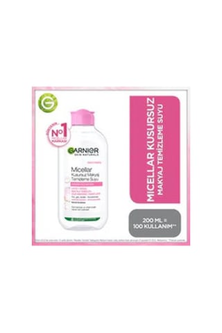Garnier Micellar Kusursuz Makyaj Temizleme Suyu 200 Ml
