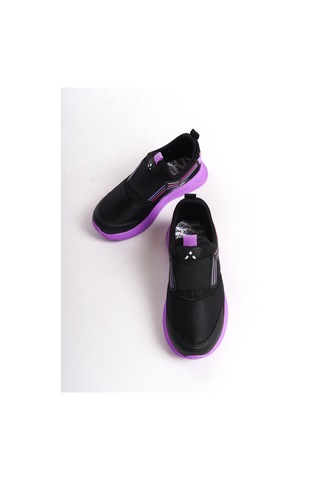 Daxtors Pinko Çocuk Unisex Garantili Günlük Ortopedik Unisex Sneaker Spor Ayakkabı Lila