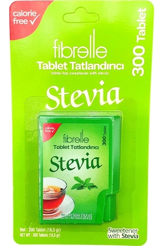 Fibrelle Stevia Tablet Tatlandırıcı 300 Tablet