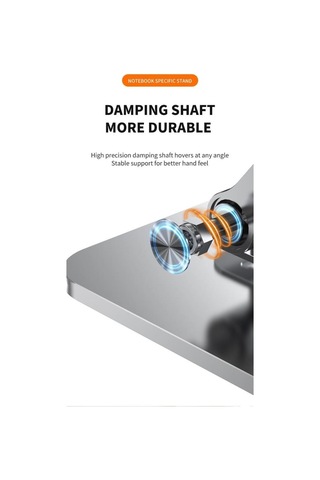 Daytona Zr-104 Aliminyum 360 Notebook Stand,füme