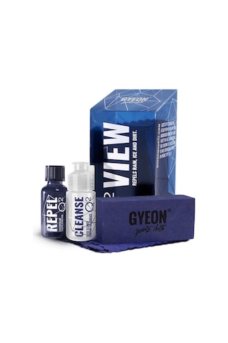 Gyeon Q2 View Sio2 - Cam Su Itici Kaplama Seti 20Ml