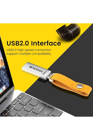 Kodak K122 Usb 2.0 Yüksek Hızlı Aktarım U Disk, Kapasite: 64gb