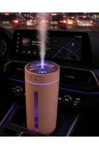 Ultra Sessiz Çalışan Şarjlı Hava Nemlendirici Ve Aroma Difüzörü Çok Renkli