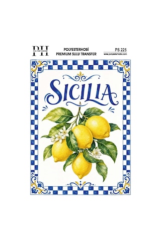 Polyesterhobi Premium Sulu Transfer 25x35 Cm Limon Desenli Ps 225 Polyesterhobi Premium Sulu Transfer 25x35 Cm Limon Desenli Ps 225