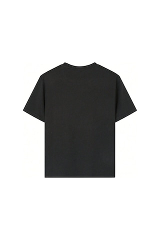 Uyguntarz Çocuk Paris Mood Baskılı Pamuklu Tshirt Siyah
