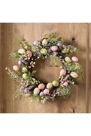 Tongxida Yeni Paskalya Yumurta Duvar Dekoru 45cm Ev Ve Otel Süsleme