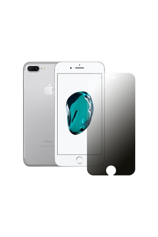 Apple Uyumlu iPhone 7 Plus / 8 Plus Hayalet Privacy FlexiGlass MAT Nano Ekran