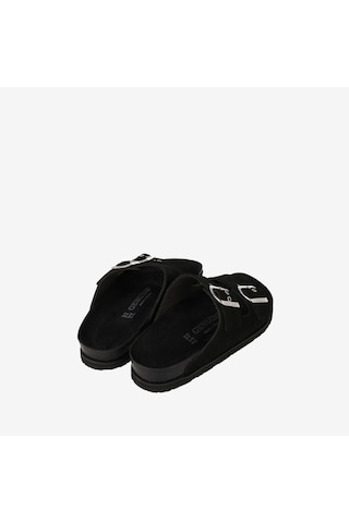 Terlik Kadın G104349 Genuins Hawaıı Velour Black siyah