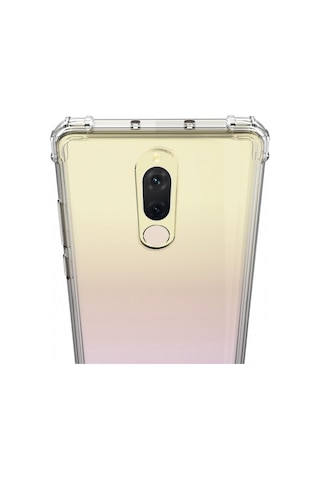 Blogy Mate 10 Lite İle Uyumlu Crystal Fit Kılıf Crystal Clear