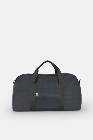 İcone Bag Kadın & Erkek Spor Çantası, Paraşüt Kumaş Önü Cepli Unisex Spor Fitness Gym Çantası Antrasit