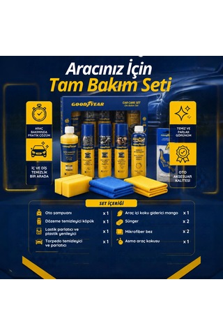 Good Year Araç Bakım Seti 10 Parça
