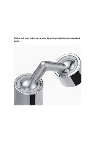 360 Dönen Musluk Genişletici Havalandırıcı, Sıçramasına Gümüş