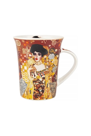 Nouvelle Klimt Çay Ve Kahve İçin Porselen Kupa, 320 Ml 217120274 Kahverengi