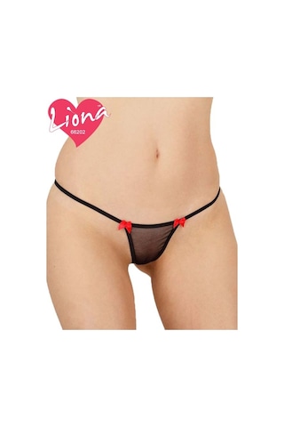 Liona Tül Büyük Beden G-String