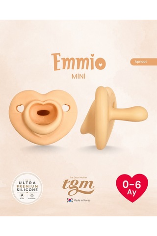 Tgm Baby Ultra Premium Silikon Kalpli Emzik Mini Turuncu