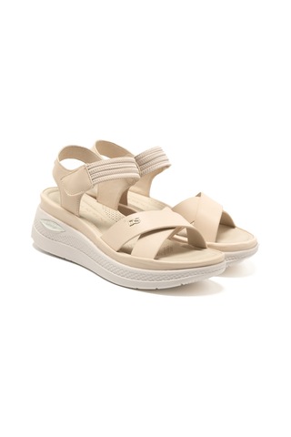Sneaker Günlük Kadın 305688dp Donna Serena 5688dp Beige Bej