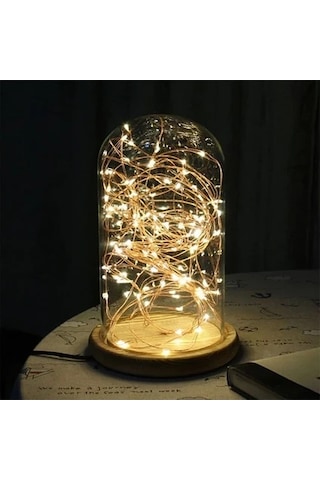 2 Adet 10 Metre Pilli Peri Led, Dekor Işık Günışığı Gün Işığı