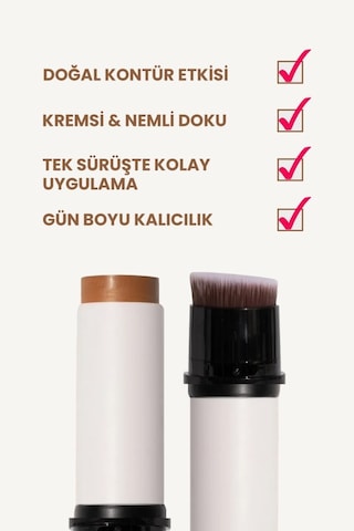 Pop Beauty Çift Taraflı Stick Kontür Contour Popstickkontur2
