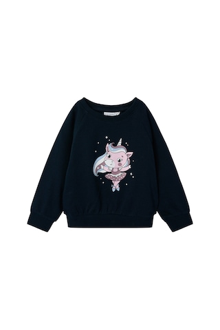 Name It Nmfvenus Ls Nreg Sweat Un Lacivert Kız Çocuk Sweatshirt 000000000102263481 Lacivert