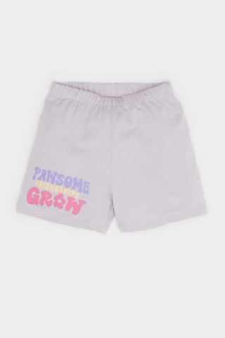 DeFacto Kız Bebek Paw Patrol Pijama Takımı Penye Kısa Kollu Üst Esnek Belli Şort E4647A525HSPR306