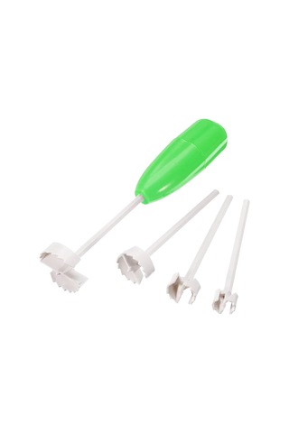 Doldurulmuş Sebze Uzmanı: 4pcs/set Spiral Cutter & Corer Aracı Yaratıcı Yemek Çok Renkli
