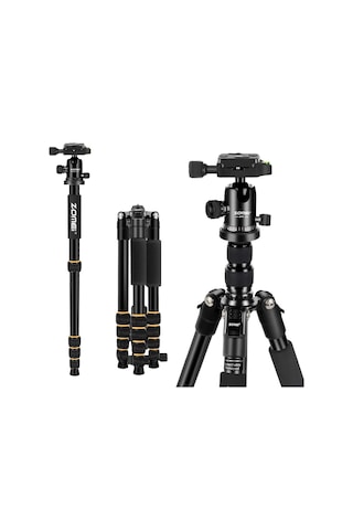 Zomei Q666 Profesyonel Tripod-Yüksek Işçilik Kalitesi