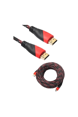 Concord C519 Nylon Örgülü 30 Metre Hdmi Kablo
