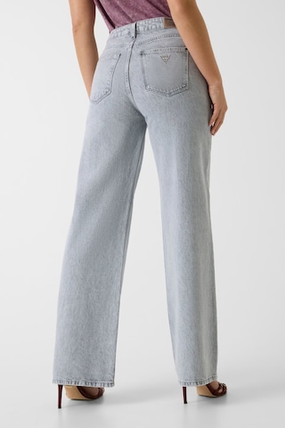 Guess Regen Relaxed Fit Geniş Paça Kadın Jean Pantolon W6ga1ad0711 Gri