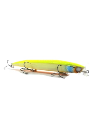 Jackall Rada Minnow 114 Maket Balık - Chartreuse Back Pearl