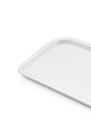 Alezy 482 Göreme Melamin Termostar Avanos Sunum Tabak 24 Cm Beyaz