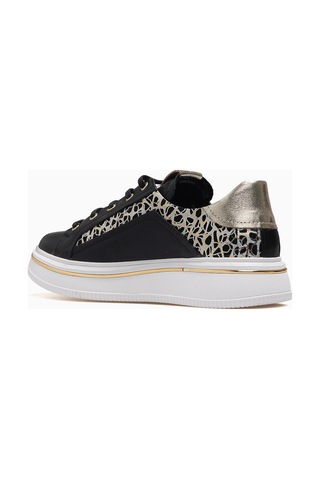 Mammamia Kadın Deri Günlük Sneaker Ayakkabı 26y D26ya-3885 Siyah Siyah
