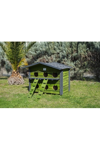 6 Yuvalı Kedi Evi