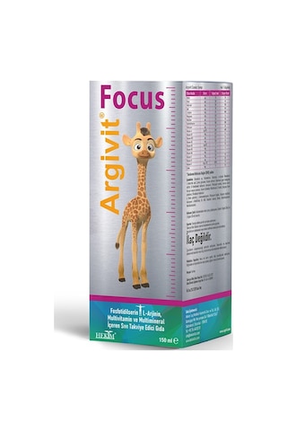 Argivit Focus Multivitamin Şurup 150 ML